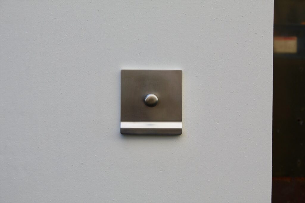 411 Minimalist Aluminium Light Switch by Olympia Works